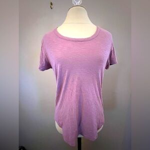 Women’s James Perse sheer slub organic cotton t-shirt Size 2